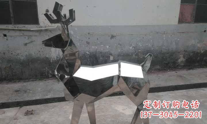 泰安不锈钢小鹿石雕