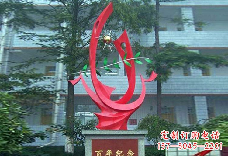泰安精美不锈钢凤凰雕塑