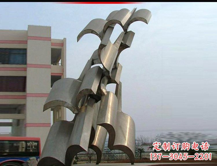 泰安不锈钢书籍雕塑——记录着校园文化的精彩历史