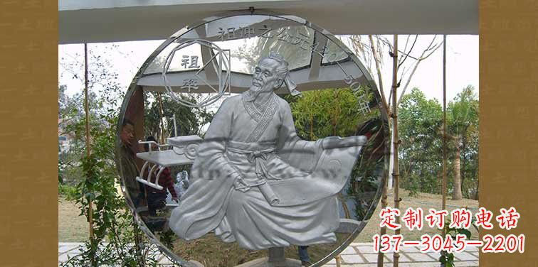 泰安青铜像祖冲之雕塑