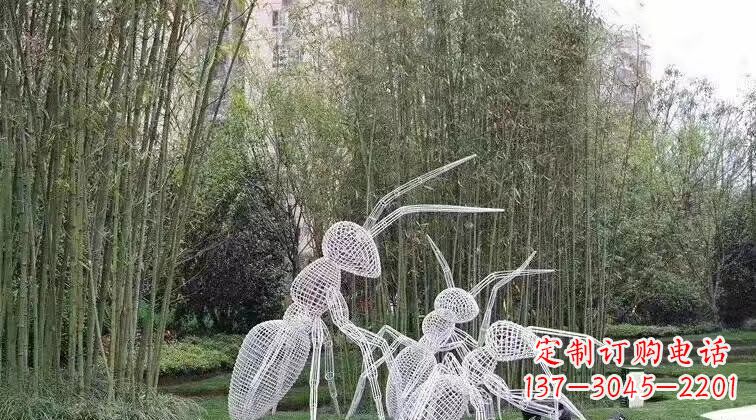 泰安不锈钢艺术蚂蚁雕塑