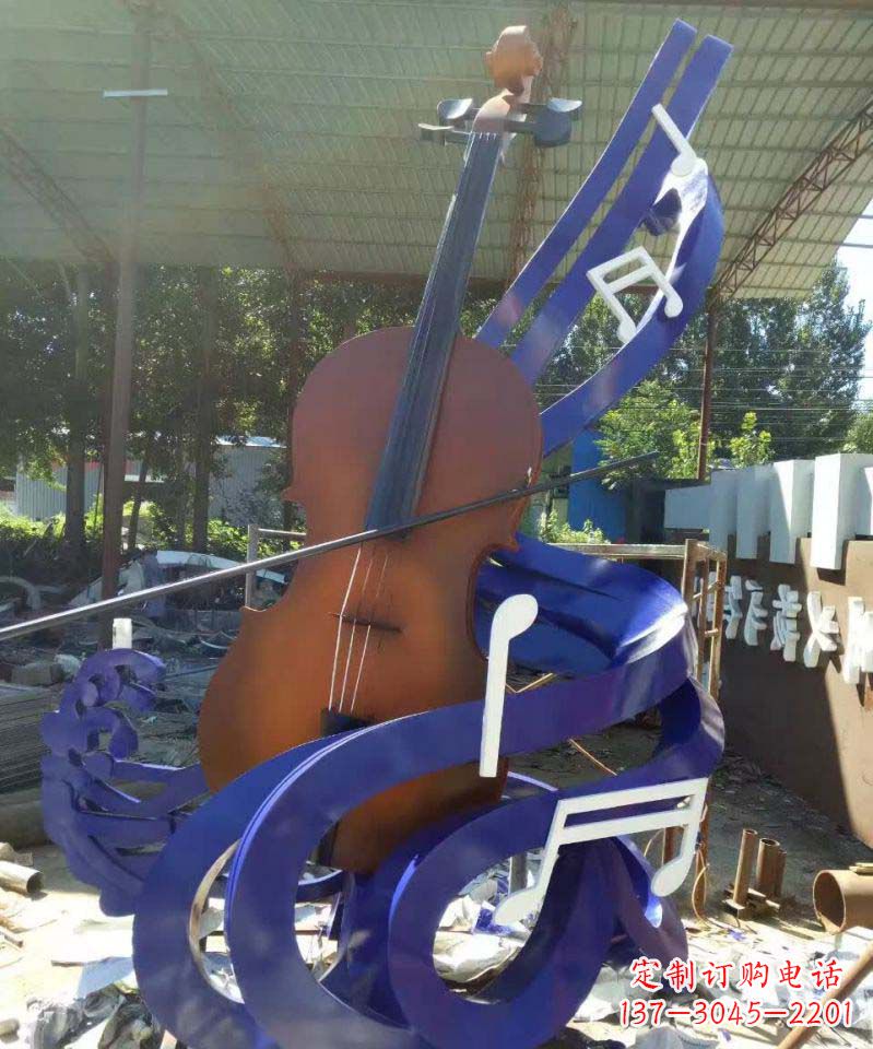 泰安不锈钢音符将音乐融入生活