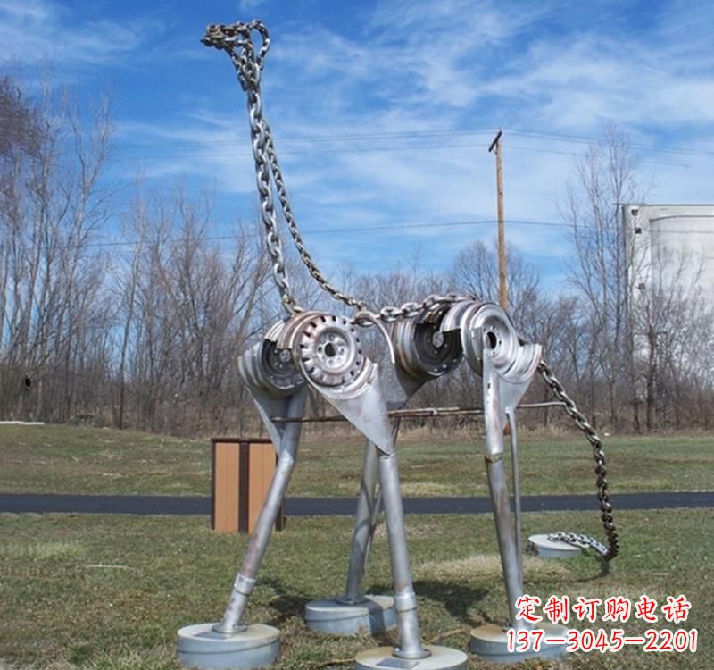 泰安不锈钢恐龙雕塑集艺术与自然于一体