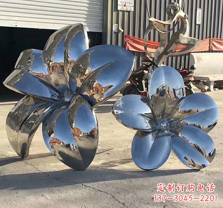 泰安不锈钢荷花雕塑美丽又耐用
