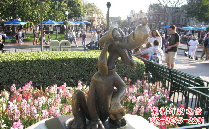 泰安动物铜雕精美而细致