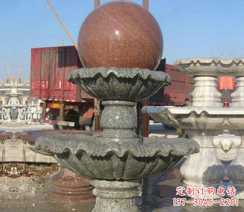 泰安风水球雕塑家庭财富的灵魂寄托