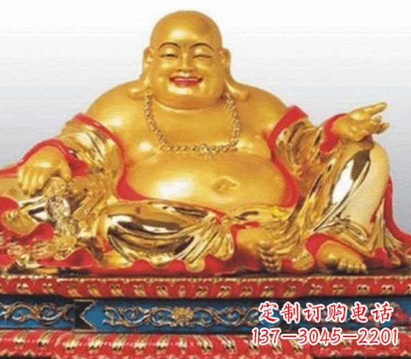 泰安弥勒佛铜雕的精美