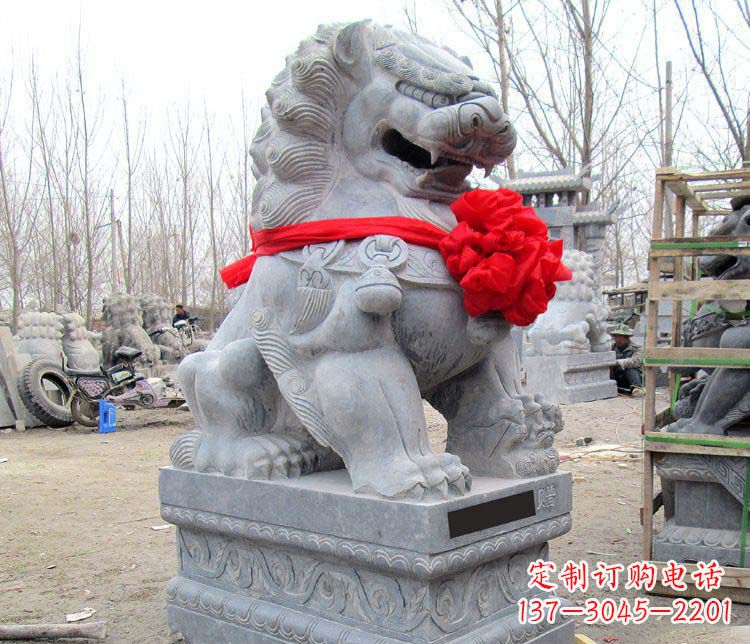 泰安雄壮狮子石雕——欢迎来到宁波