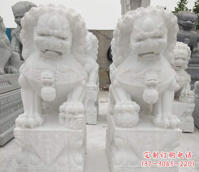 泰安狮子守护镇宅