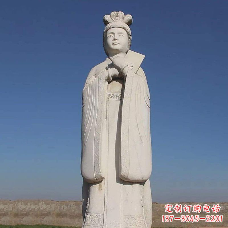 泰安蔡文姬——象征着东汉文学荣耀的雕像