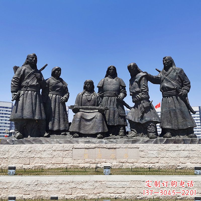 泰安草原母亲——传承爱的雕塑