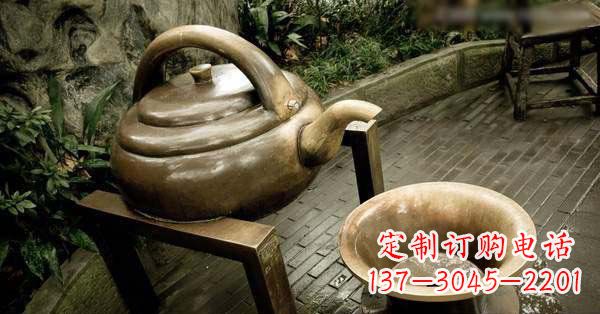 泰安茶壶雕塑——精致的艺术品