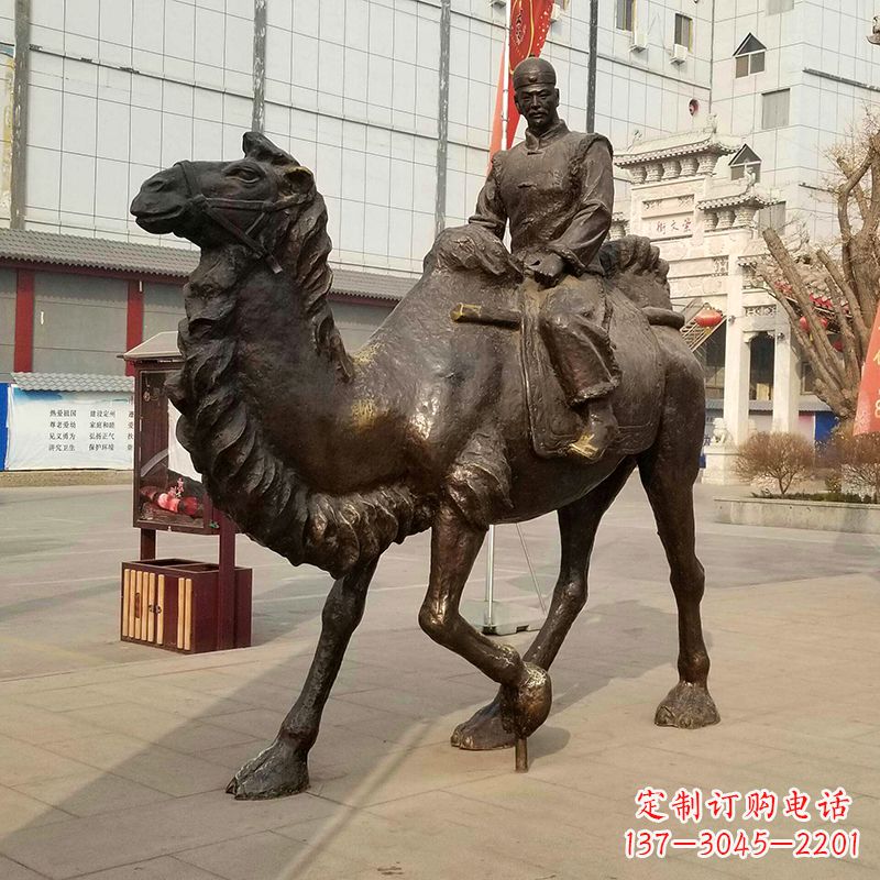 泰安骆驼雕塑茶马古道上的精美艺术品
