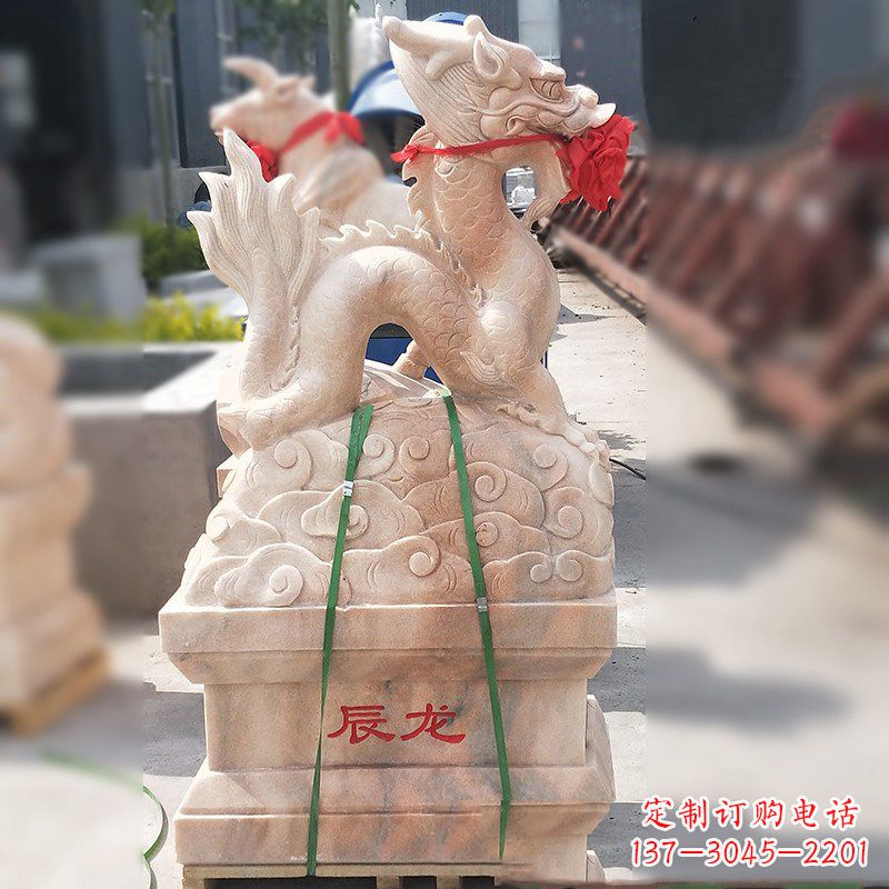 泰安龙雕塑融合古典与现代
