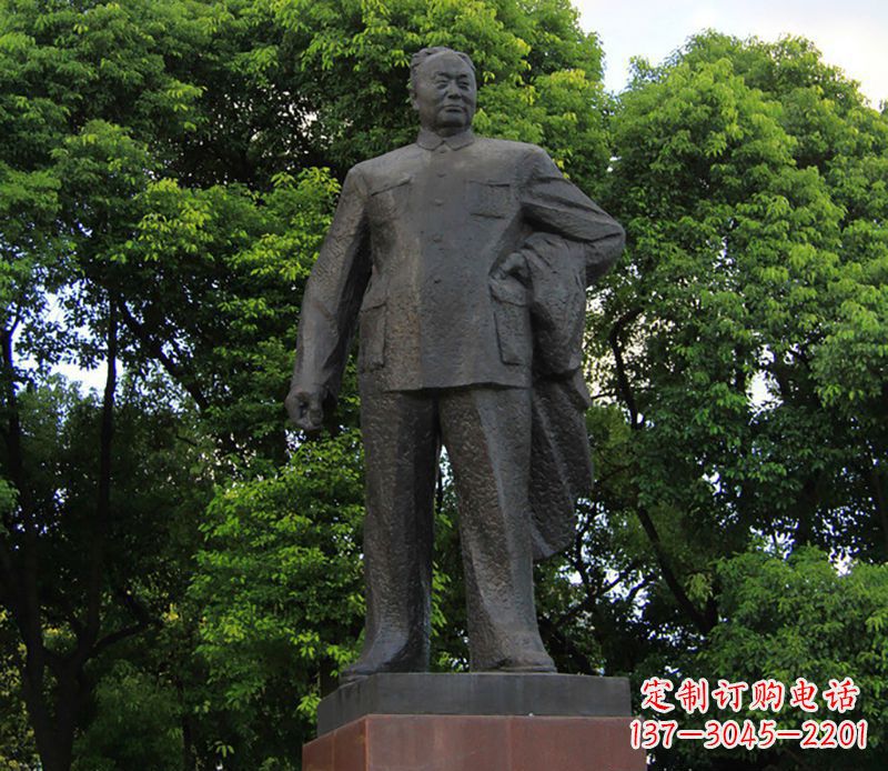 泰安陈毅元帅铜雕