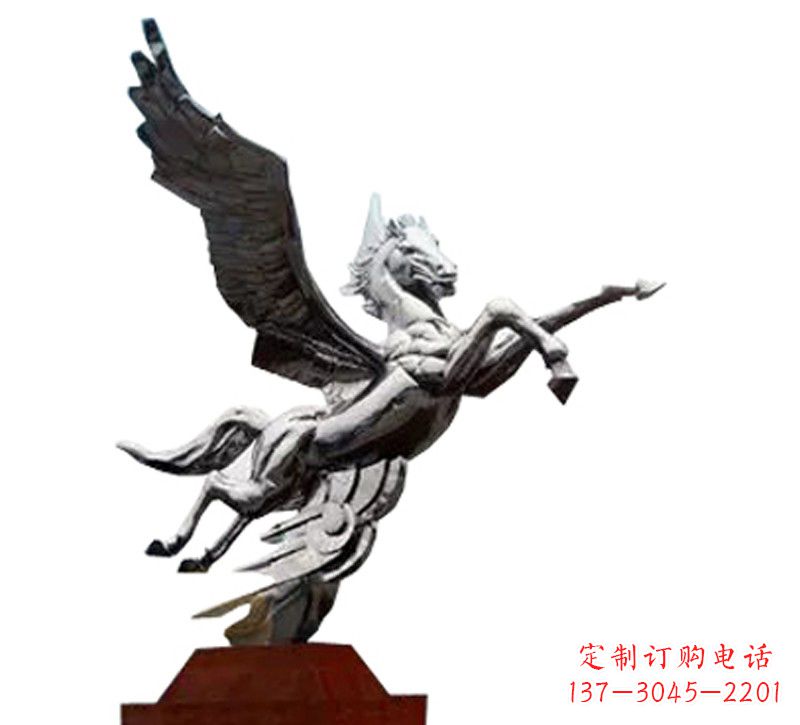 泰安马雕塑不锈钢雕塑的精美绝伦