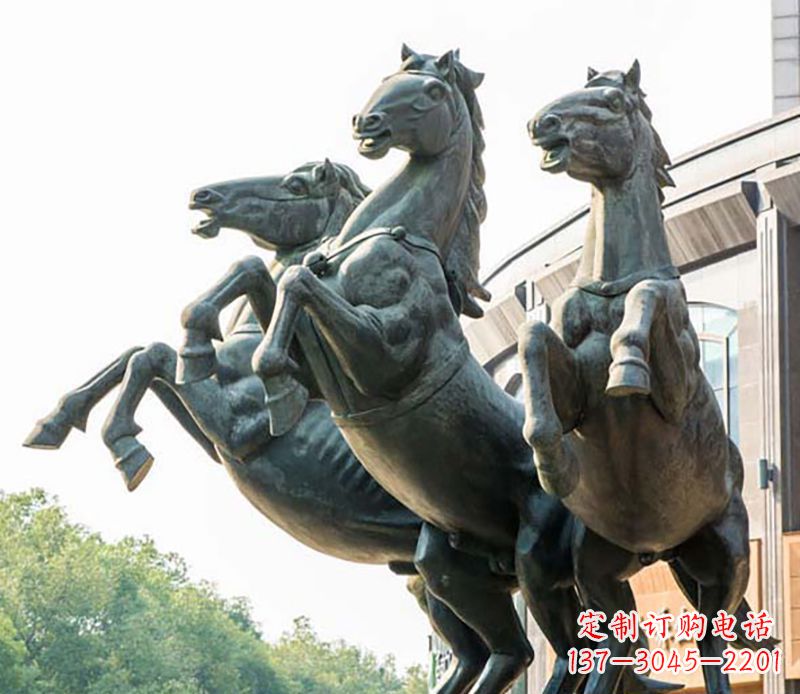 泰安马雕塑集传统文化与现代装置艺术于一身