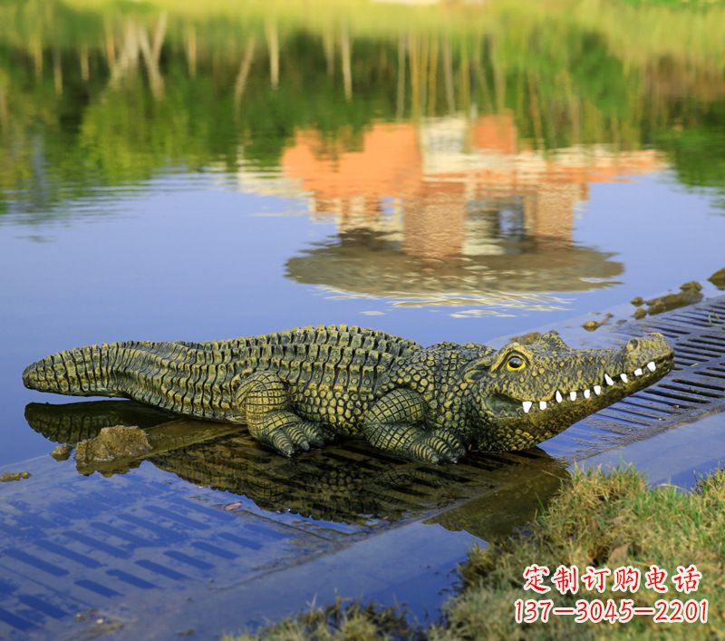 泰安玻璃钢水池雕塑——池塘水景的精美装饰