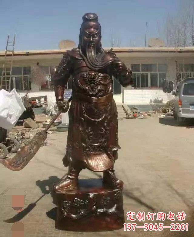 泰安关公雕塑