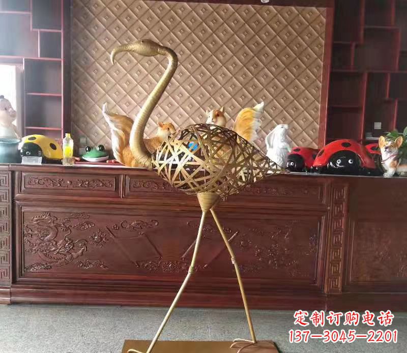 泰安火烈鸟雕塑精美绝伦