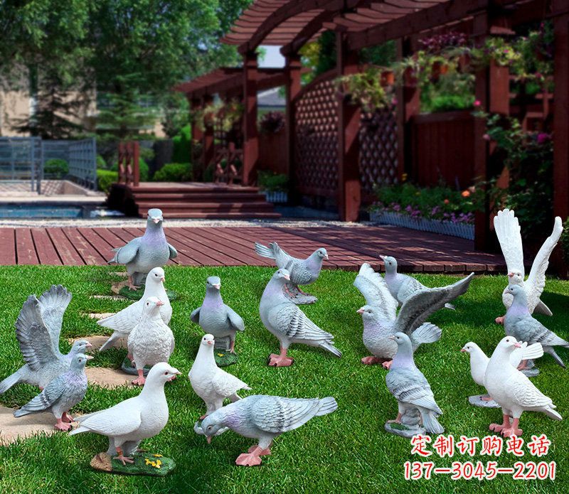 泰安抽象鸽子雕塑
