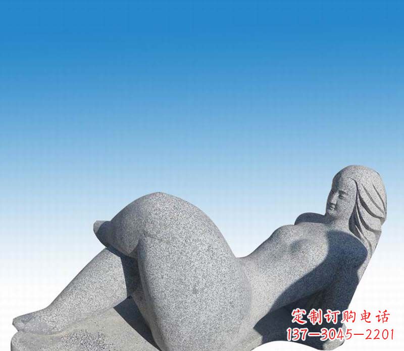 泰安抽象胖女孩石雕
