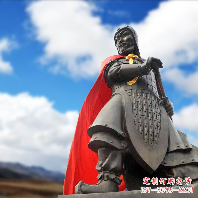 泰安项羽雕塑——历史名人古代帝王的象征