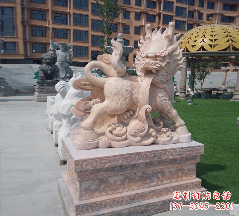 泰安传统石雕麒麟