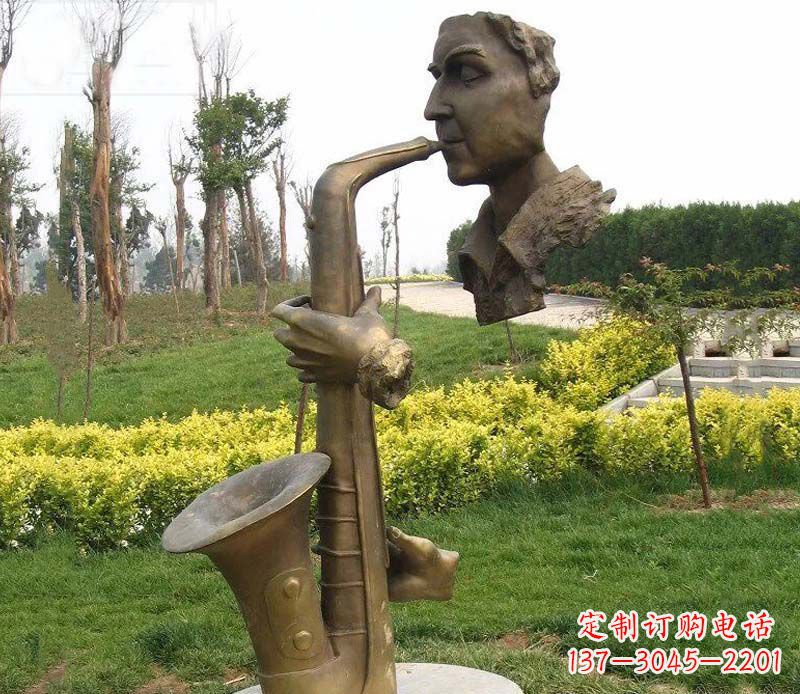 泰安萨克斯雕塑艺术的精美表现