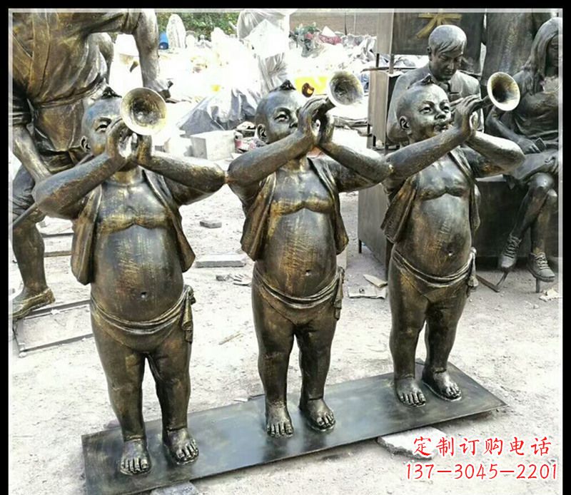 泰安儿童雕塑弘扬传统文化