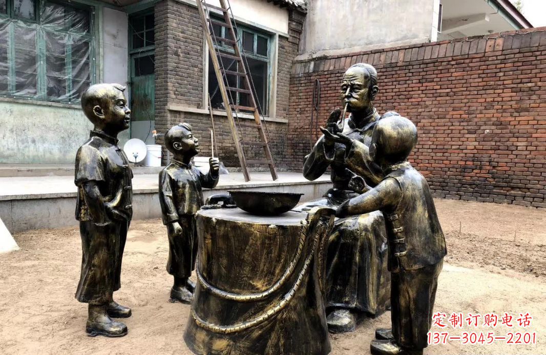 泰安糖人雕塑缅怀中国传统文化