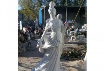 泰安传奇女神嫦娥的雕塑
