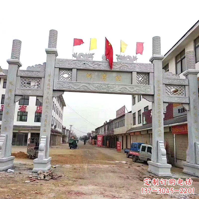 泰安传统文化的珍贵遗产——牌坊雕塑