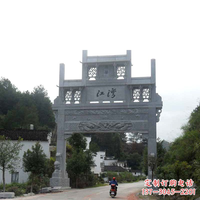 泰安精美石牌坊雕塑——传承中国古典文化