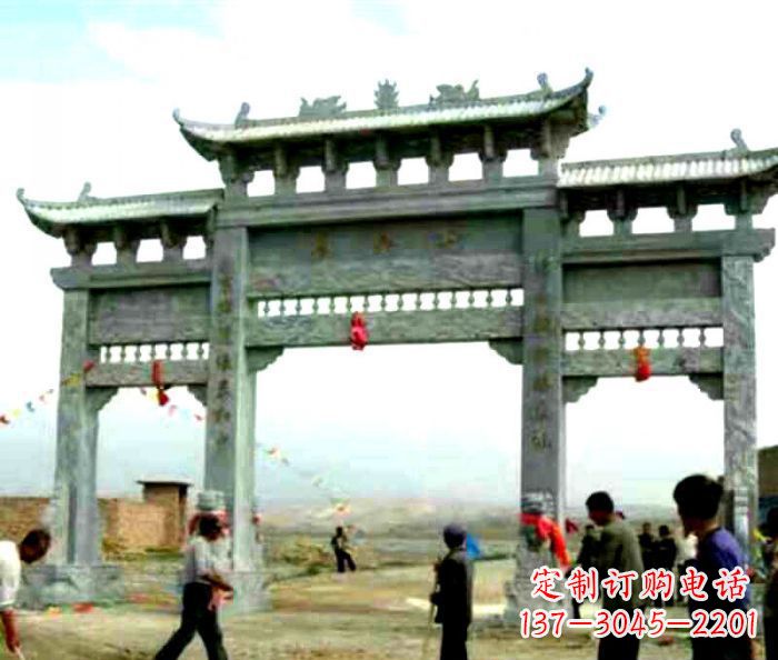 泰安该牌坊雕塑