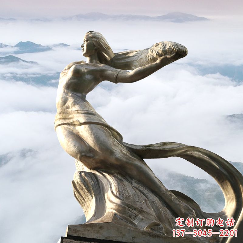 泰安女娲补天——神话中的传奇雕塑