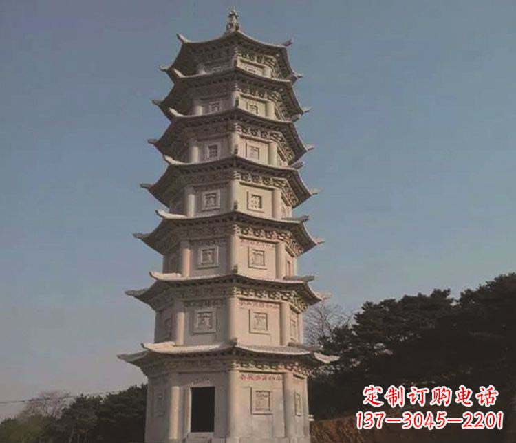 泰安宝塔雕塑大理石的艺术精品