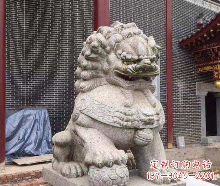 泰安巨型大理石狮子雕塑