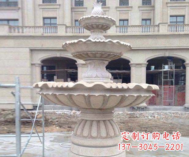泰安大理石喷泉雕塑