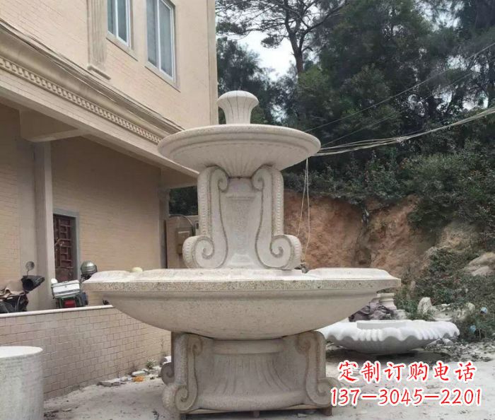 泰安大理石大型喷泉雕塑精致美观又富有艺术气息