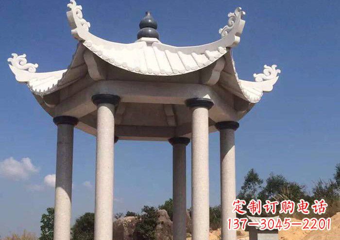 泰安大理石凉亭雕塑——传承古代工艺之精粹