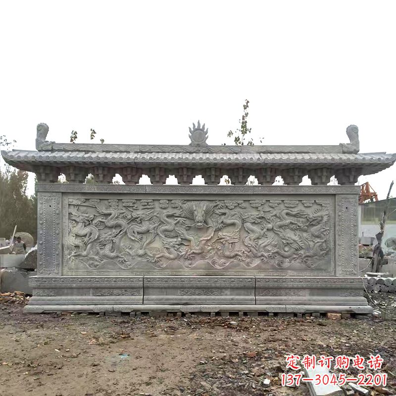 泰安大理石影壁雕塑美丽的艺术精品