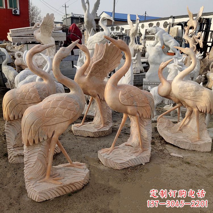 泰安仙鹤雕塑艺术的经典之作