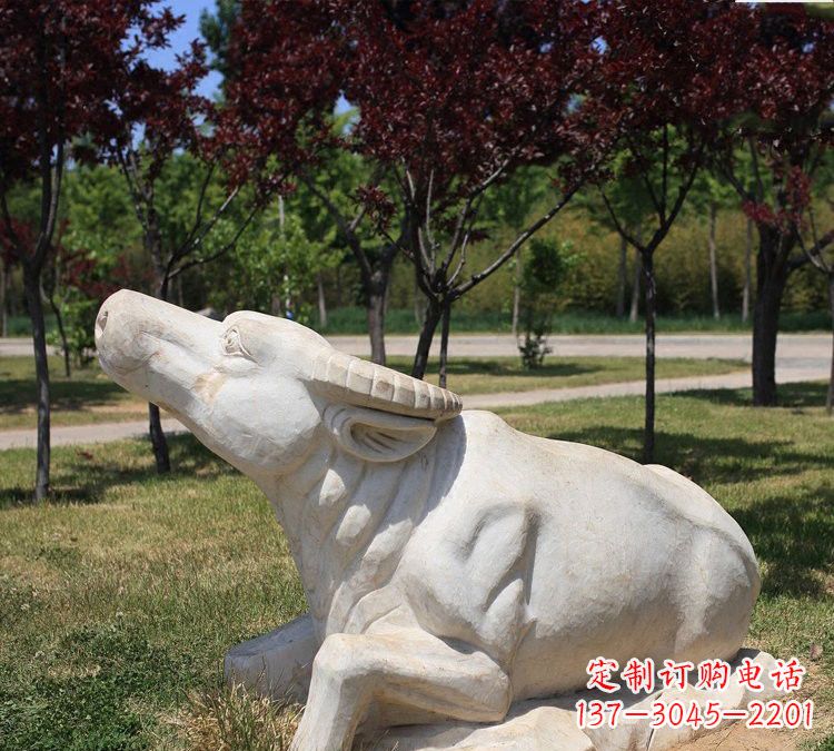 泰安大理石动物雕塑传承文化的艺术精品