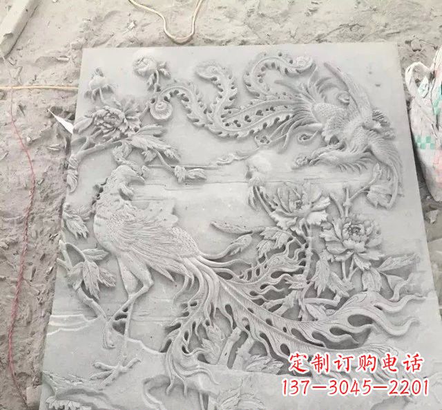 泰安精美的凤凰雕塑