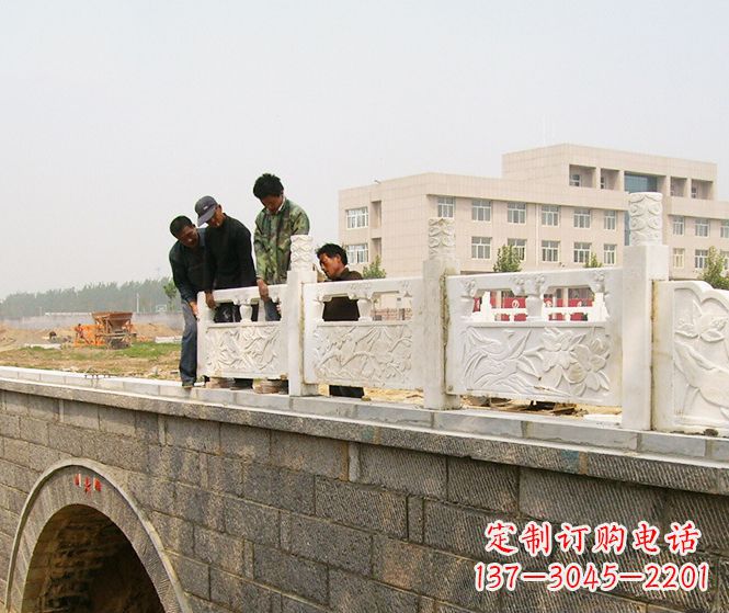 泰安大理石拱桥石雕栏板