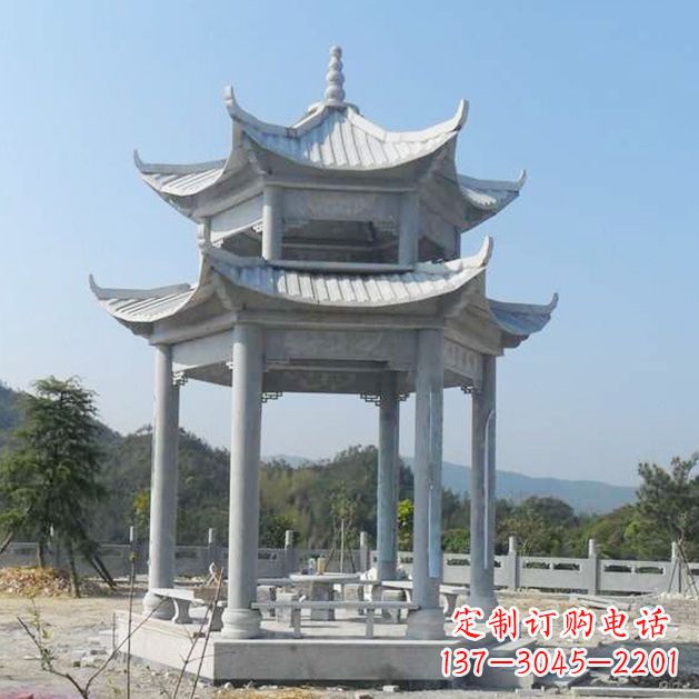 泰安高雅大理石凉亭雕塑