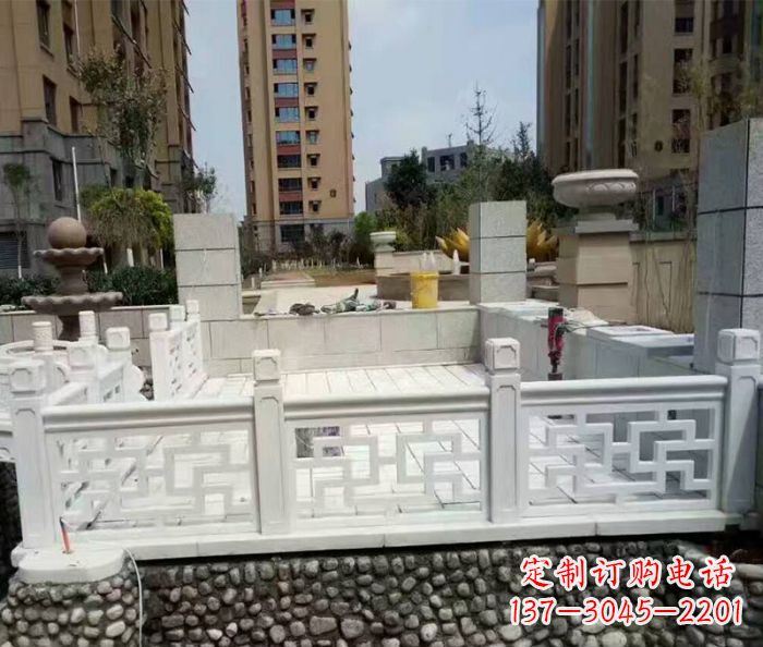 泰安精美大理石国旗台石雕雕塑