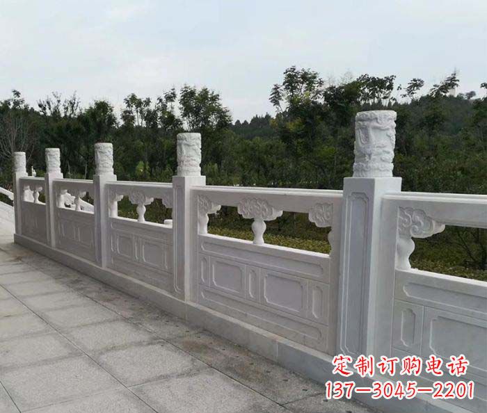 泰安精美绝伦大理石栏板雕塑