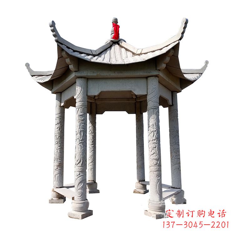泰安中领雕塑大理石凉亭雕塑